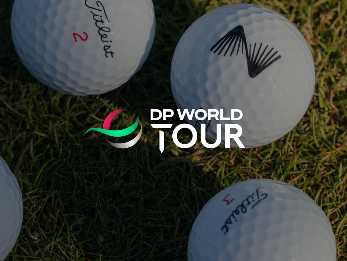 dp world tour golf balls